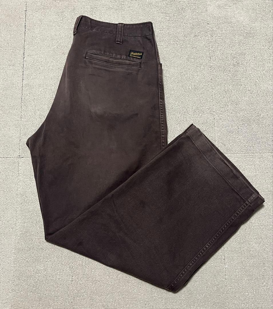 テンダーロイン TENDERLOIN ワークパンツ　M ブラウン　茶色