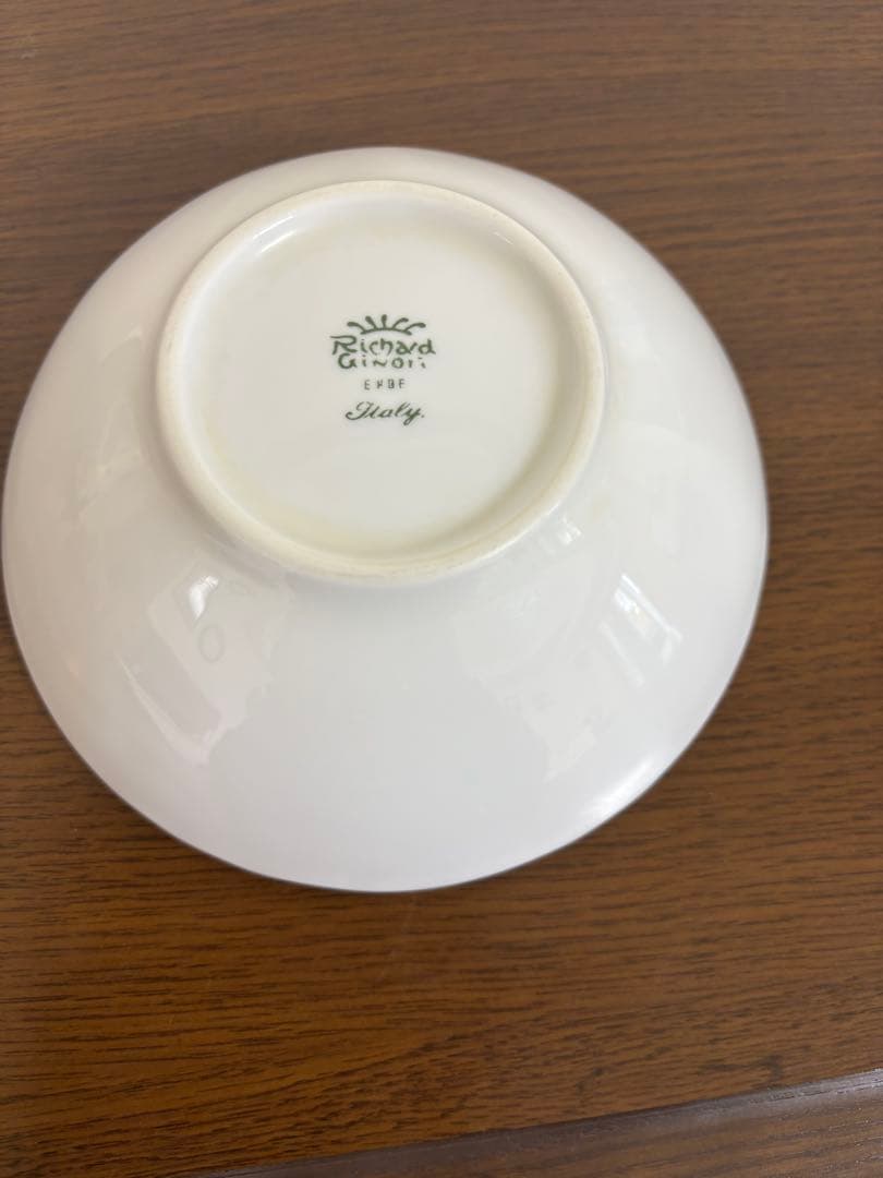 リチャードジノリ シリアル スープボール4枚セット 美品 正規品 イタリア