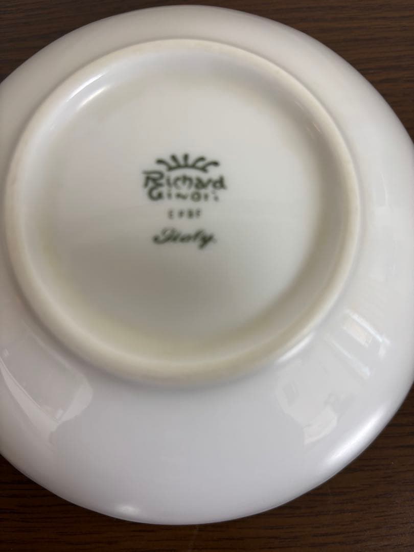 リチャードジノリ シリアル スープボール4枚セット 美品 正規品 イタリア