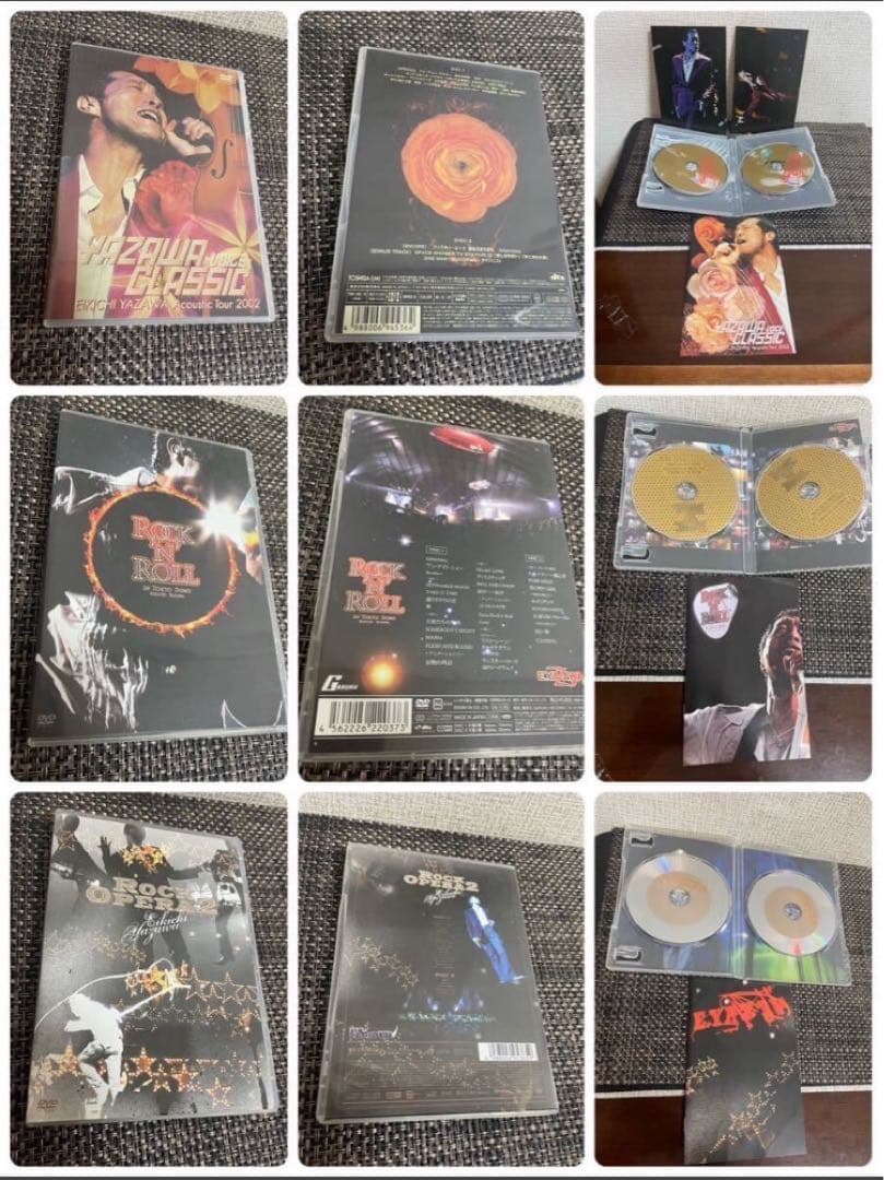 DVD＋Blu-ray 14巻セット/矢沢永吉/比較的美品/2枚組多数