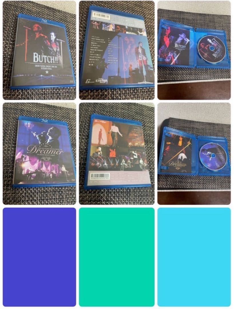 DVD＋Blu-ray 14巻セット/矢沢永吉/比較的美品/2枚組多数