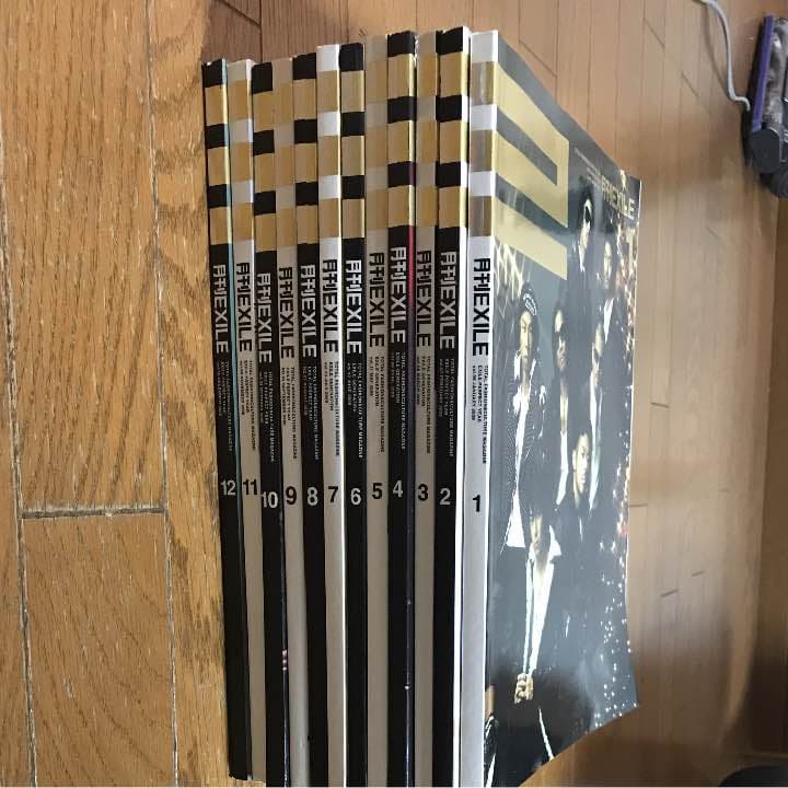 月刊EXILE 創刊号から1年分