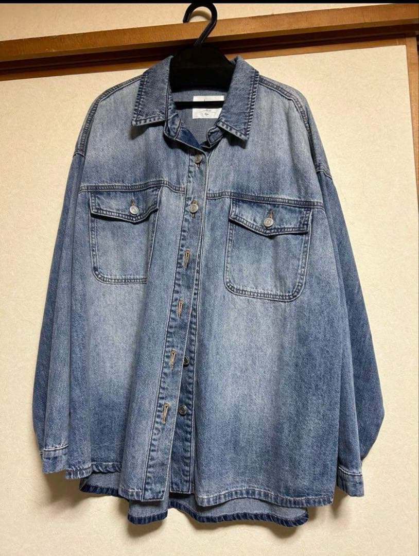 vegetable様 ⭐︎cafuné デニムジャケット ブルー オーバーサイズ