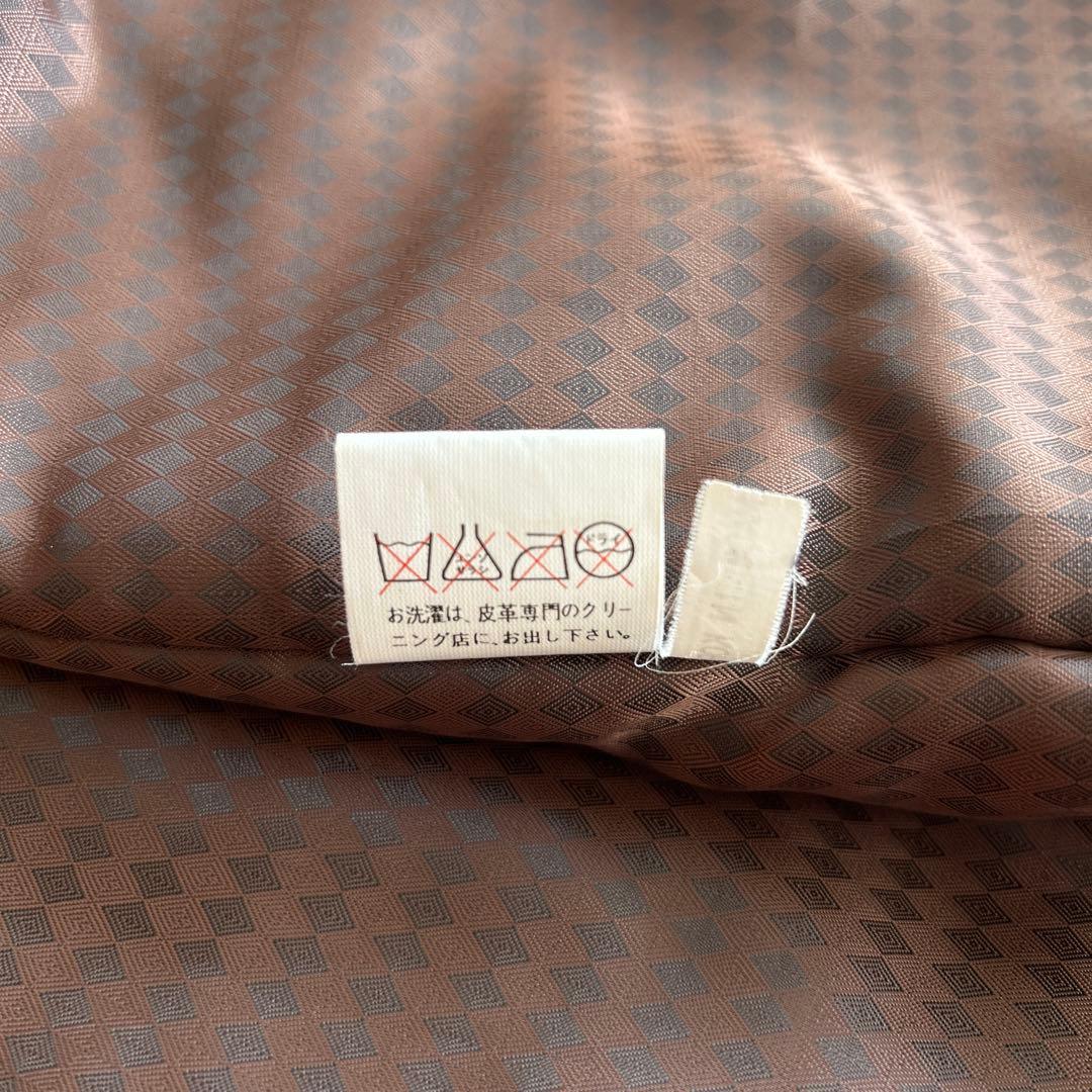 [美品]羊革　イタリア　ラムレザー　コート　ビンテージ