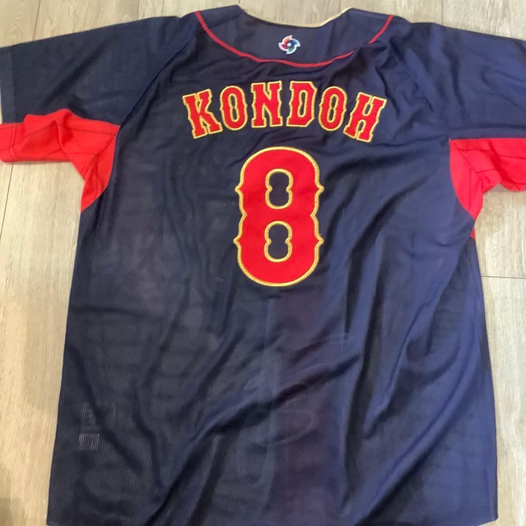 福岡ソフトバンクホークス　近藤健介　侍ジャパンユニフォーム　Lサイズ