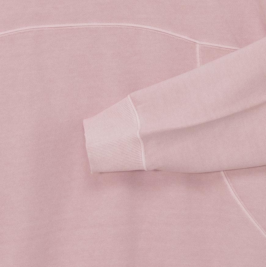 【すぐ発送】ノースフェイス スウェット トレーナー 刺繍ロゴ ピンク クロップ丈