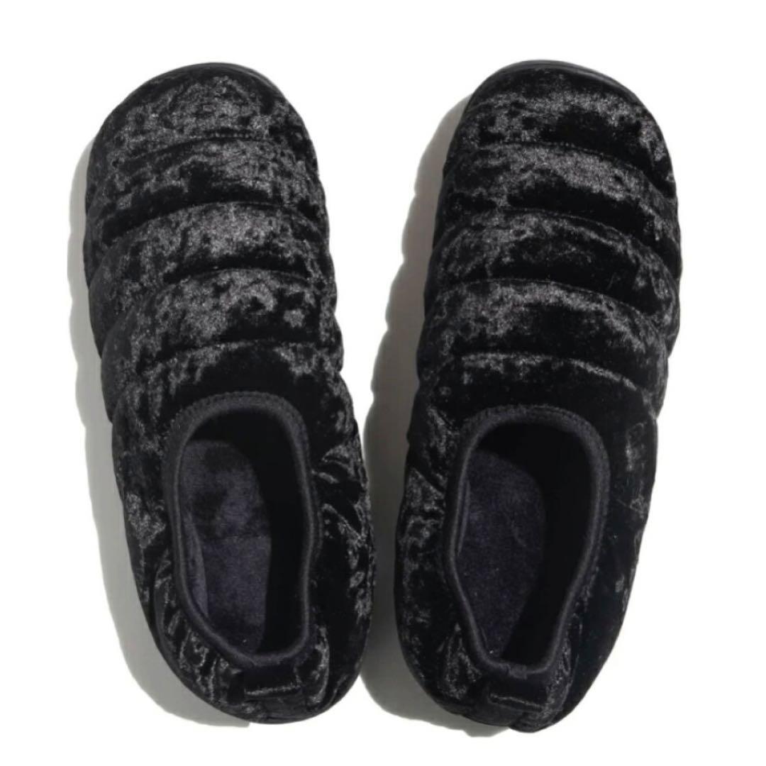 新品 SUBU スブ DOTS VAMP VELVET BLACK サンダル