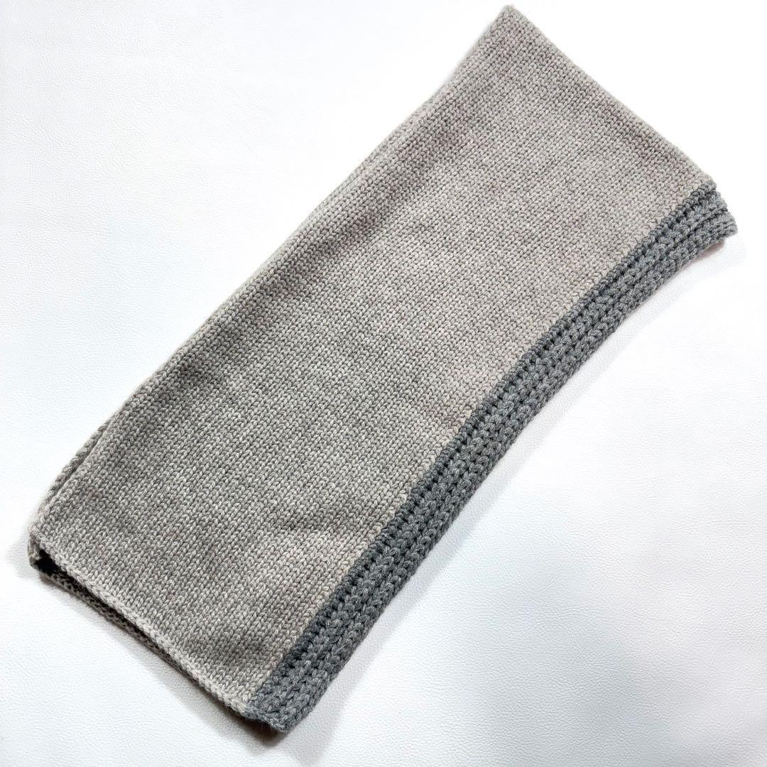 美品✨ 現行 ロロ•ピアーナ マフラー カシミヤ100％