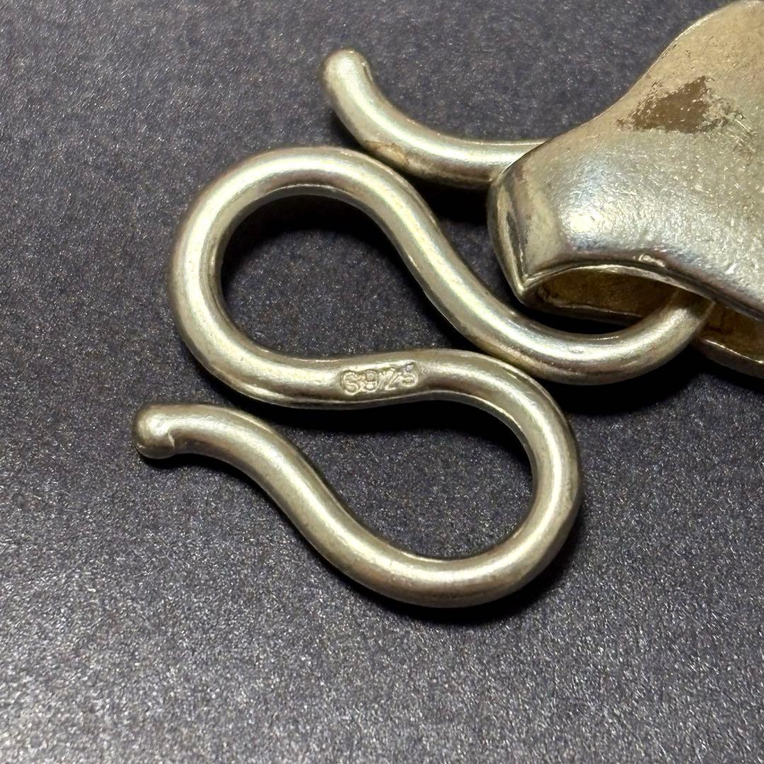 US輸入　喜平ネックレス　ウォレットチェーン　ヴィンテージ　925刻印あり　人気