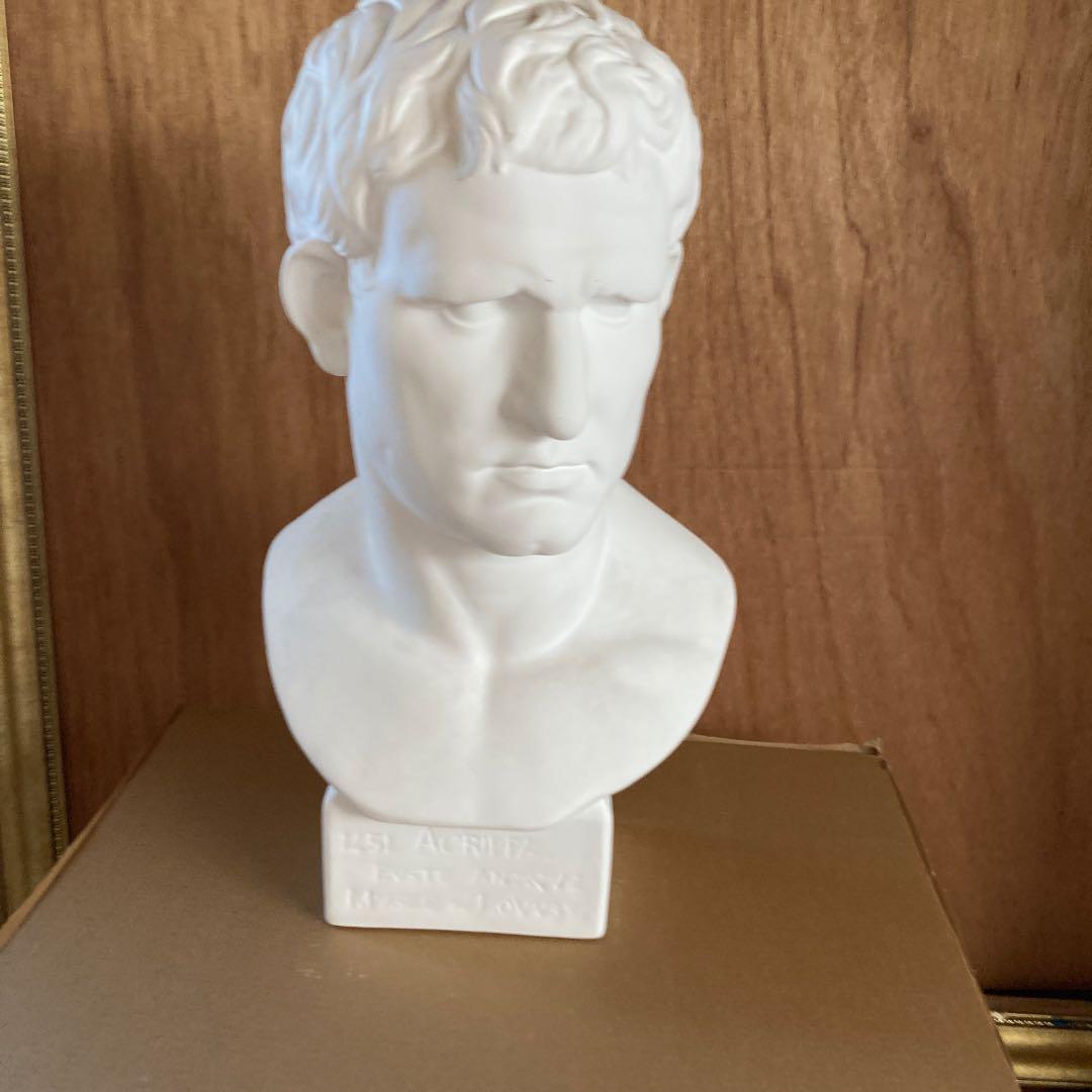 石膏像　アグリッパ　西洋彫刻　 重さ7.3kg 高さ59cm 幅32cm