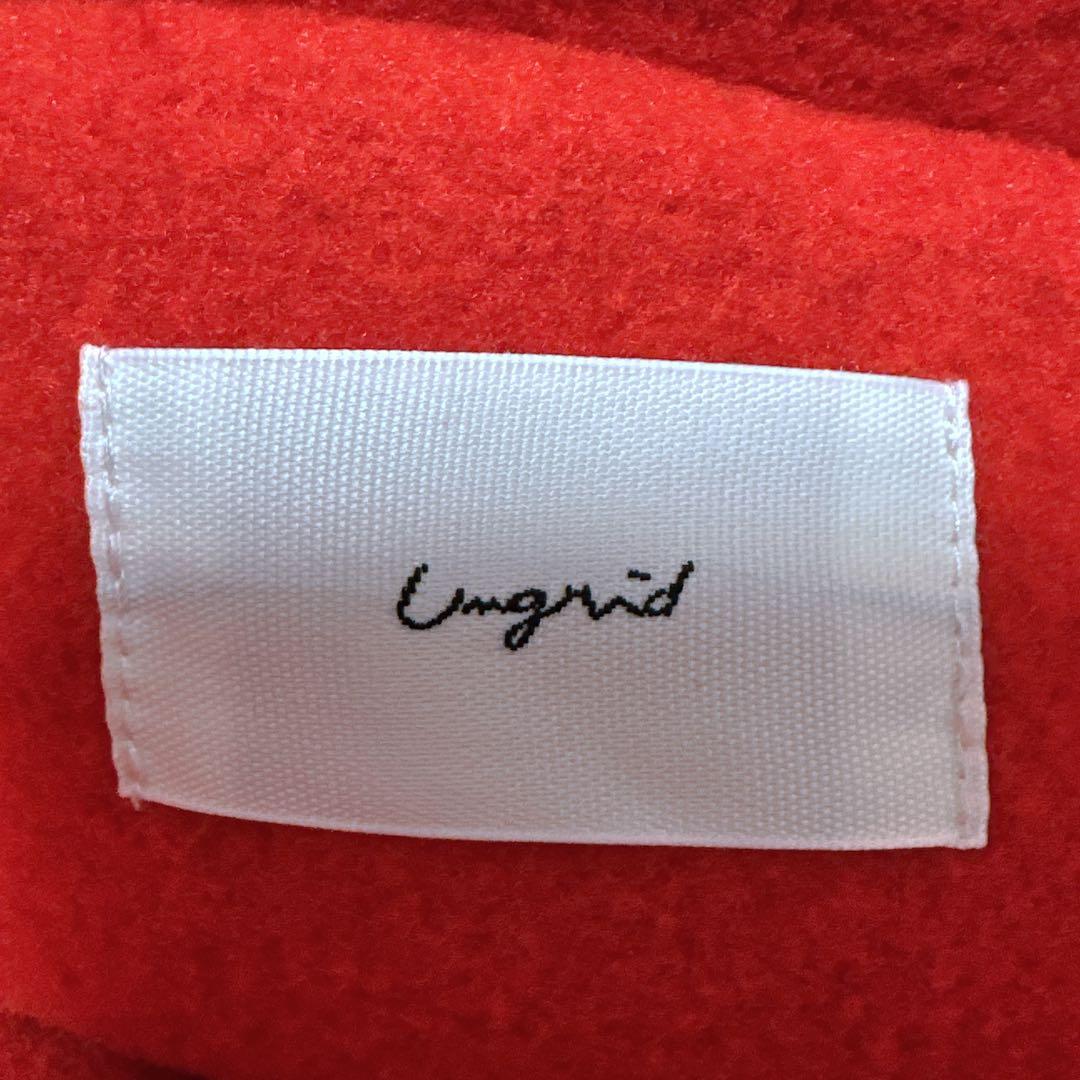 新品未使用　Ungrid スタンドカラールーズコート　S クリスマス