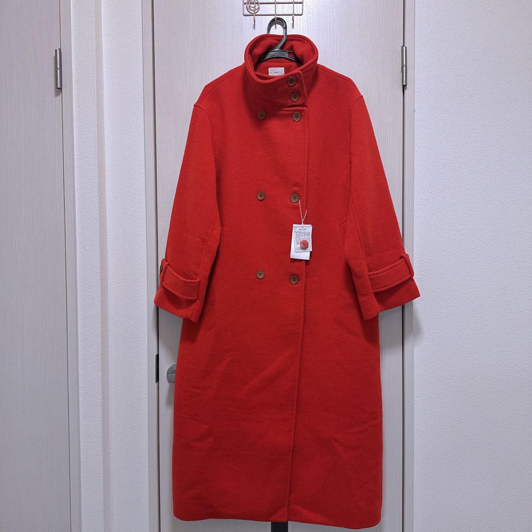 新品未使用　Ungrid スタンドカラールーズコート　S クリスマス