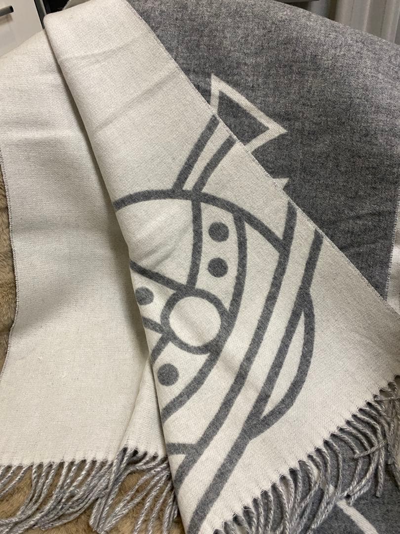 ヴィヴィアン♡マフラー♡グレー♡ユニセックス