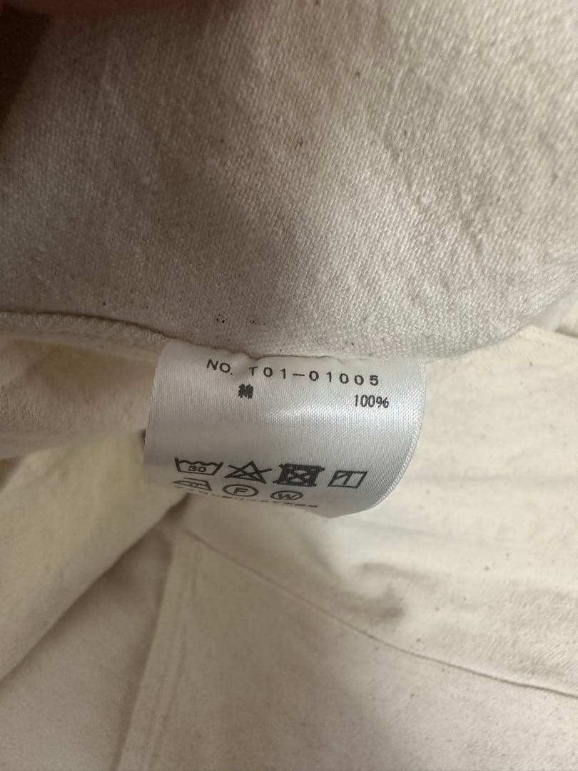 COMOLI エクリュデニム ワークジャケット