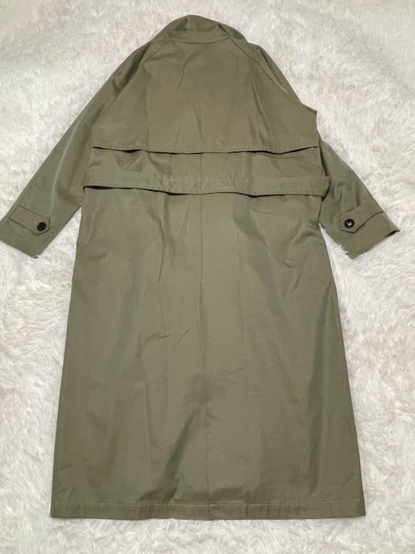 【タグ付未使用】Plage（プラージュ） トレンチコート カーキ 38