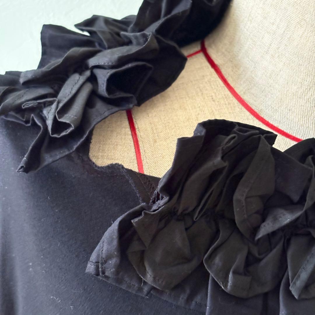 MIYAO フリル付き長袖トップス M