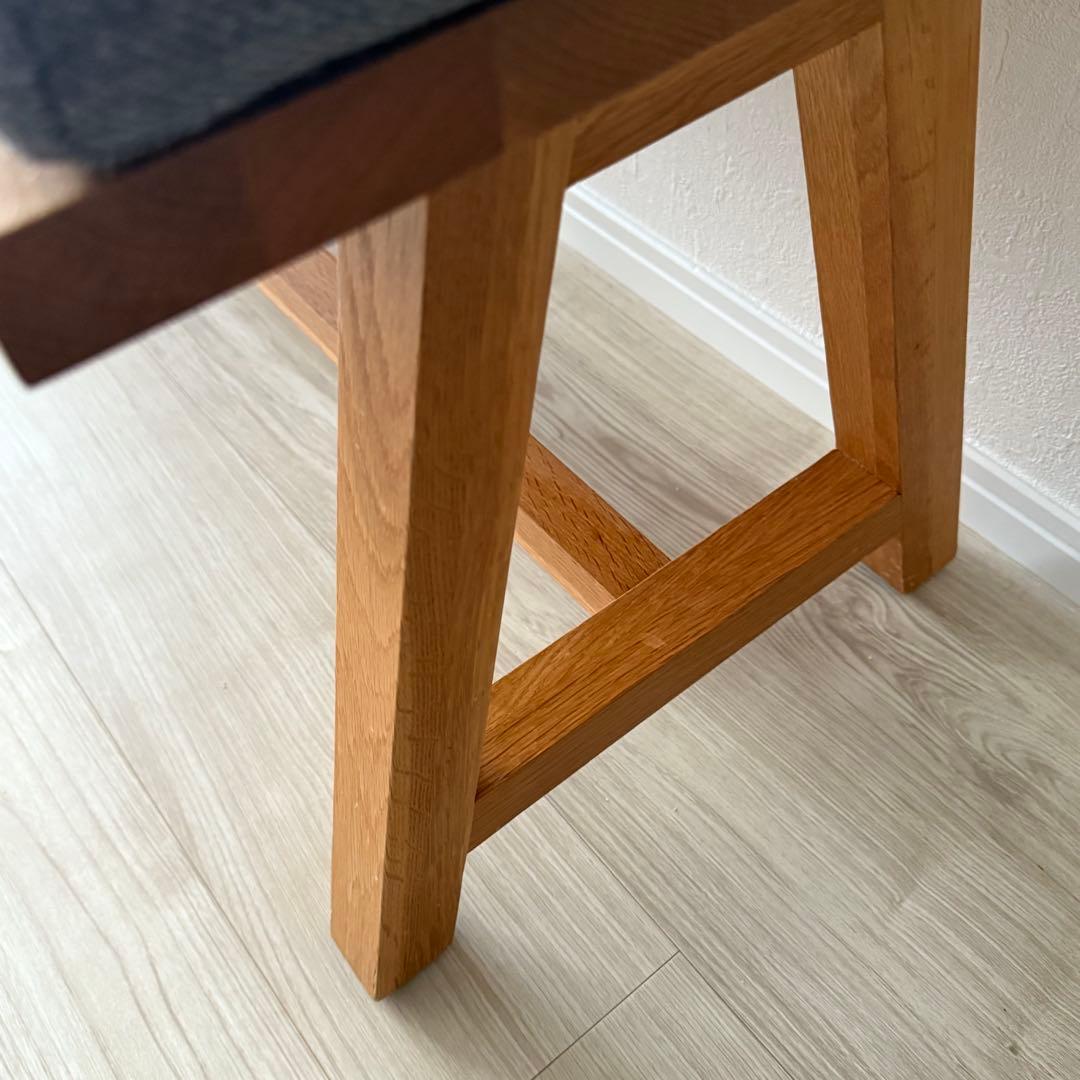 ◆メンテナンス済み◆unico ウニコ　エレムト　ベンチ　ナチュラル