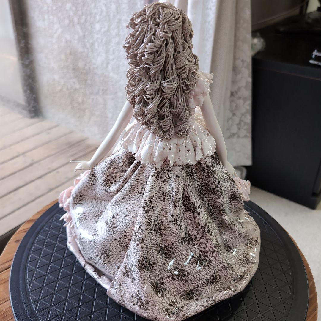 一月価格　ロマンドール　ハンドメイド　一点物　陶器人形　置物　西洋人形