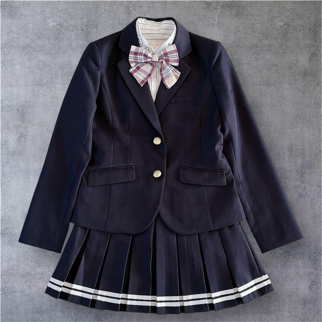 7【美品】レピピアルマリオ ガールズフォーマルスーツ　150㎝　4点セット　卒服