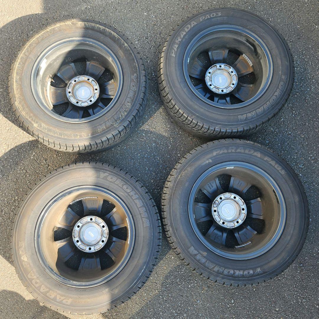 ハイエース 200系 アルミホイール タイヤ 4本 セット 16インチ