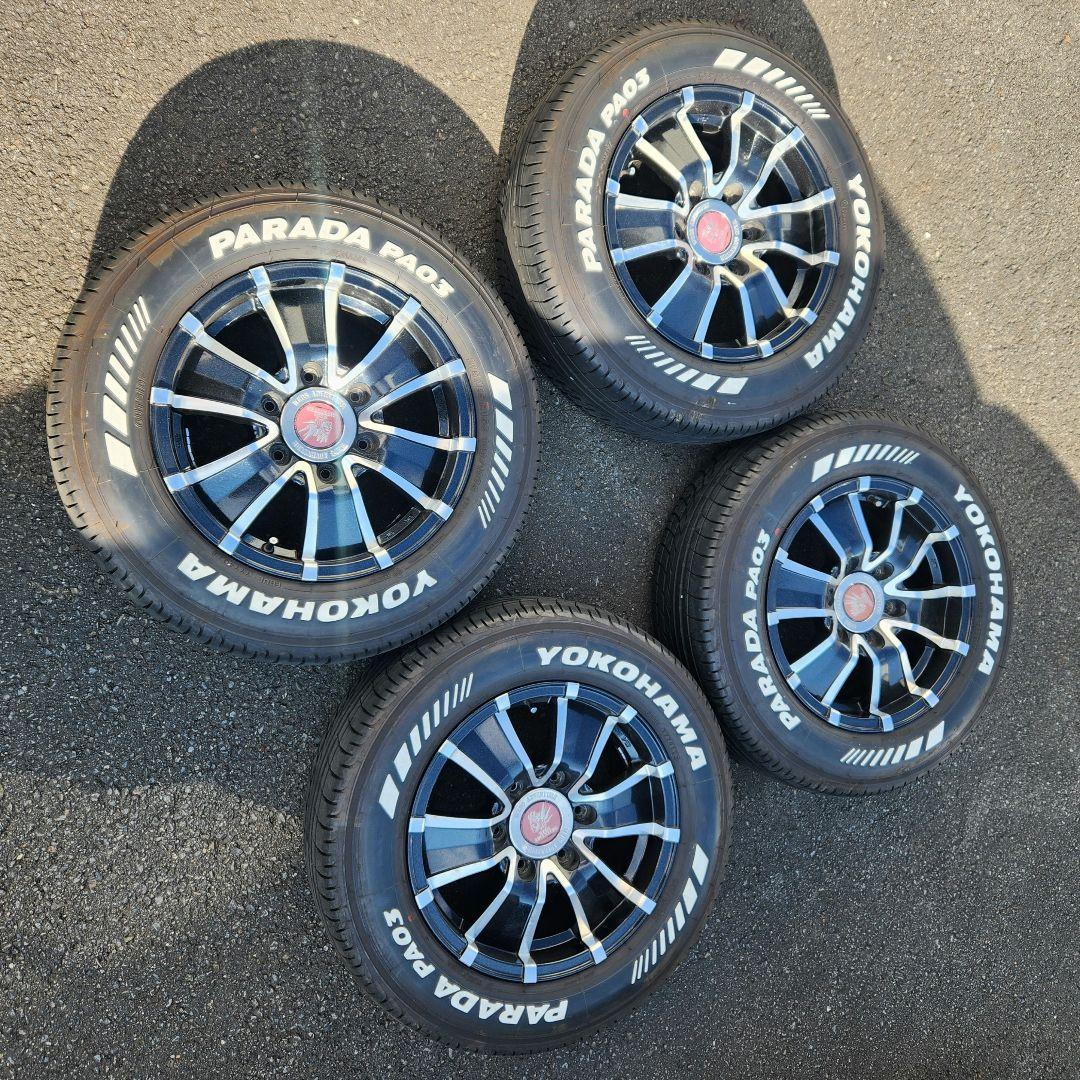 ハイエース 200系 アルミホイール タイヤ 4本 セット 16インチ