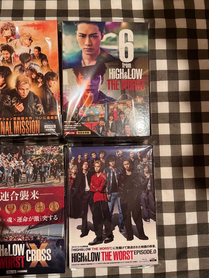 HiGH &LOWセット10作品 Blu-ray(全作品　帯付き)