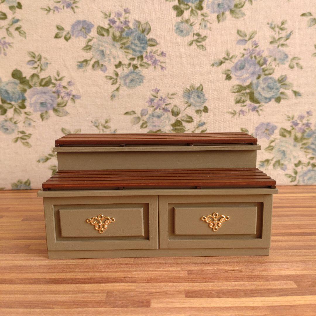 【専用】ミニチュア家具　パン屋さん家具セット①②《アンティークウッド》