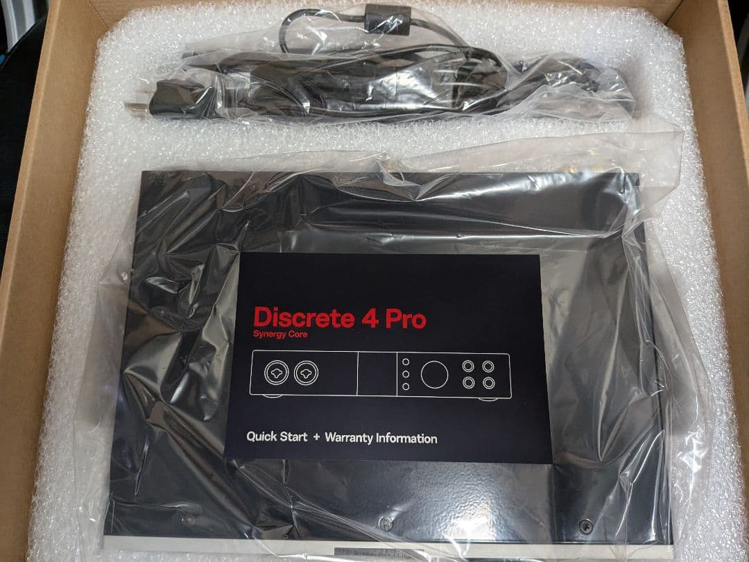 DTM・DAW Discrete 4 Pro Synergy Core