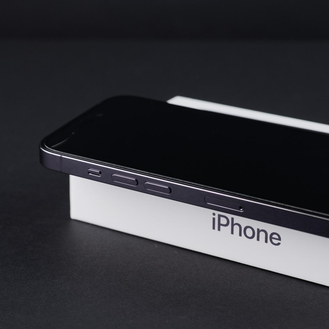 美品 iPhone 14 Pro 256GB ディープパープル SIMフリー