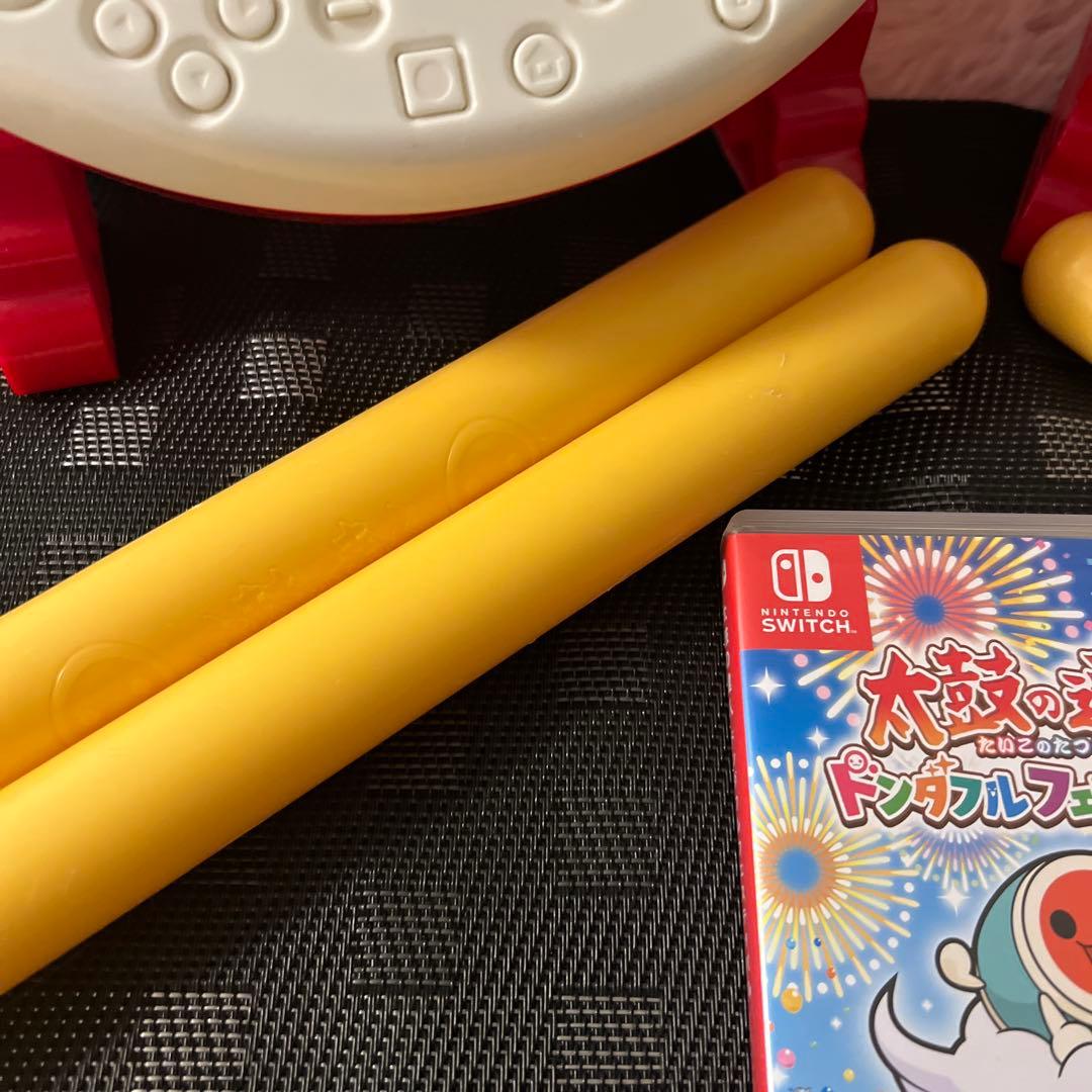 太鼓の達人　Switch ソフト　太鼓2個　セット