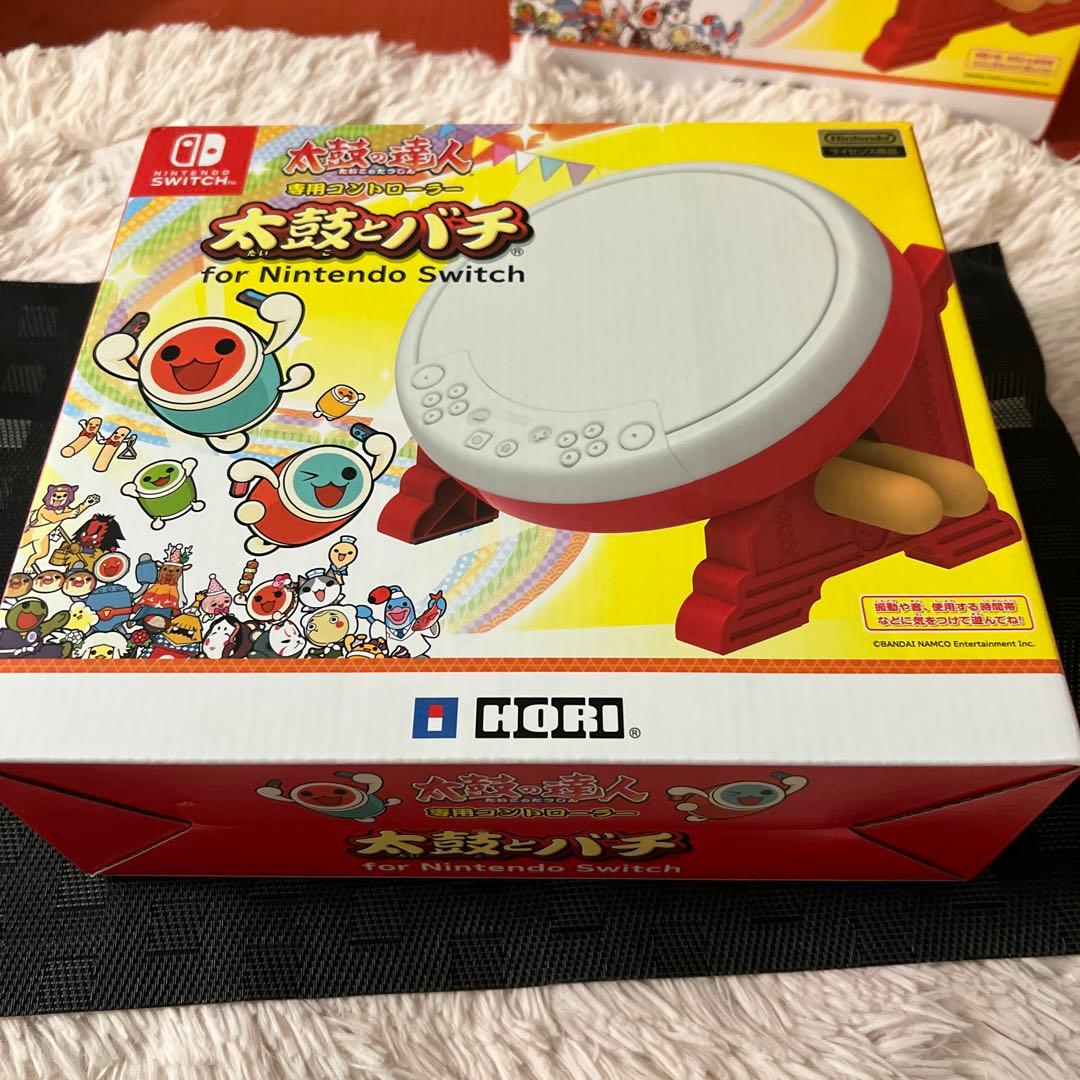 太鼓の達人　Switch ソフト　太鼓2個　セット