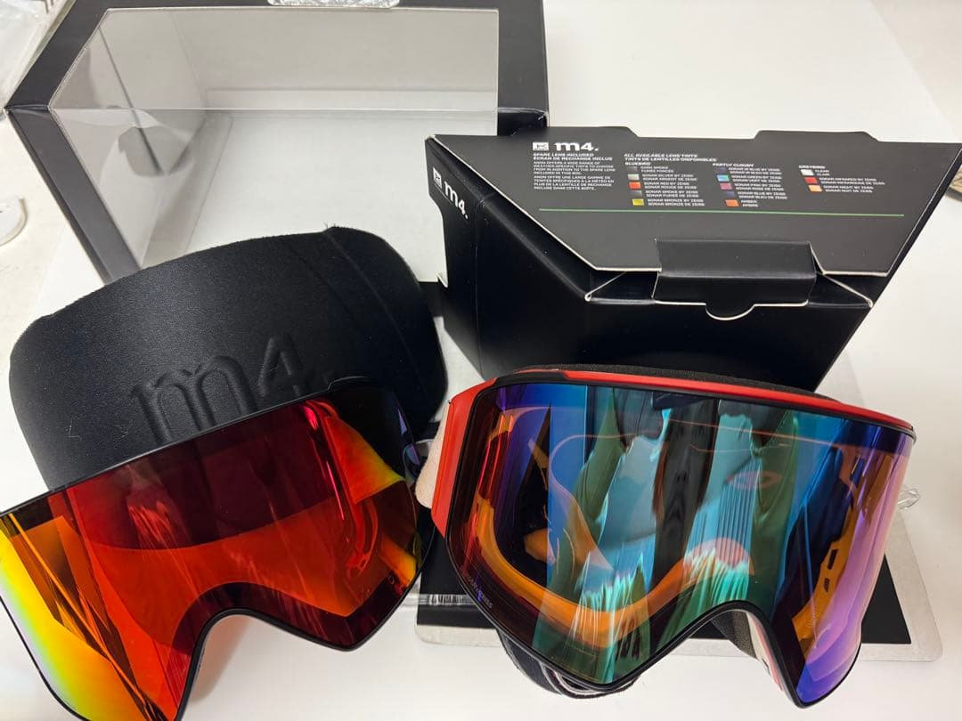 anon m4 ゴーグル + スペアレンズ