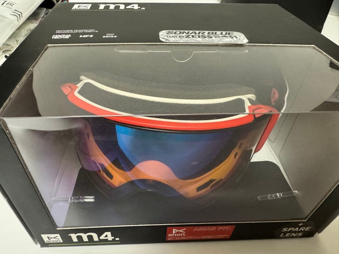 anon m4 ゴーグル + スペアレンズ