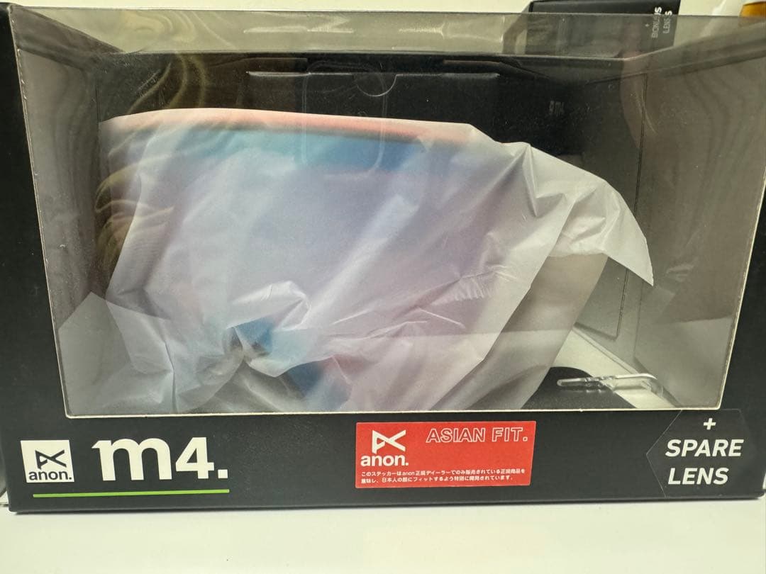 anon m4 ゴーグル + スペアレンズ