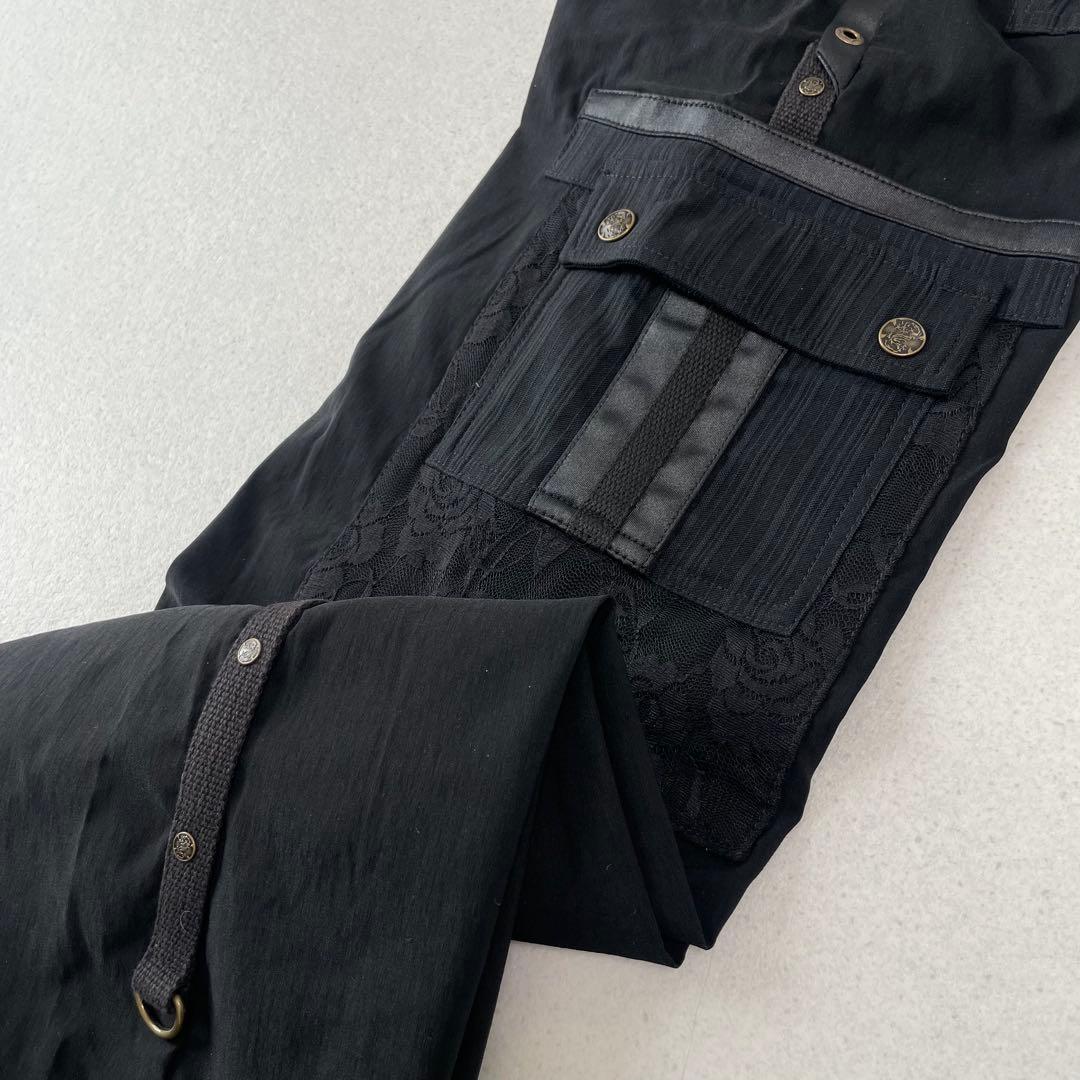 Y2K パンク オッズクローチェ ギミック サロペット オッズオン