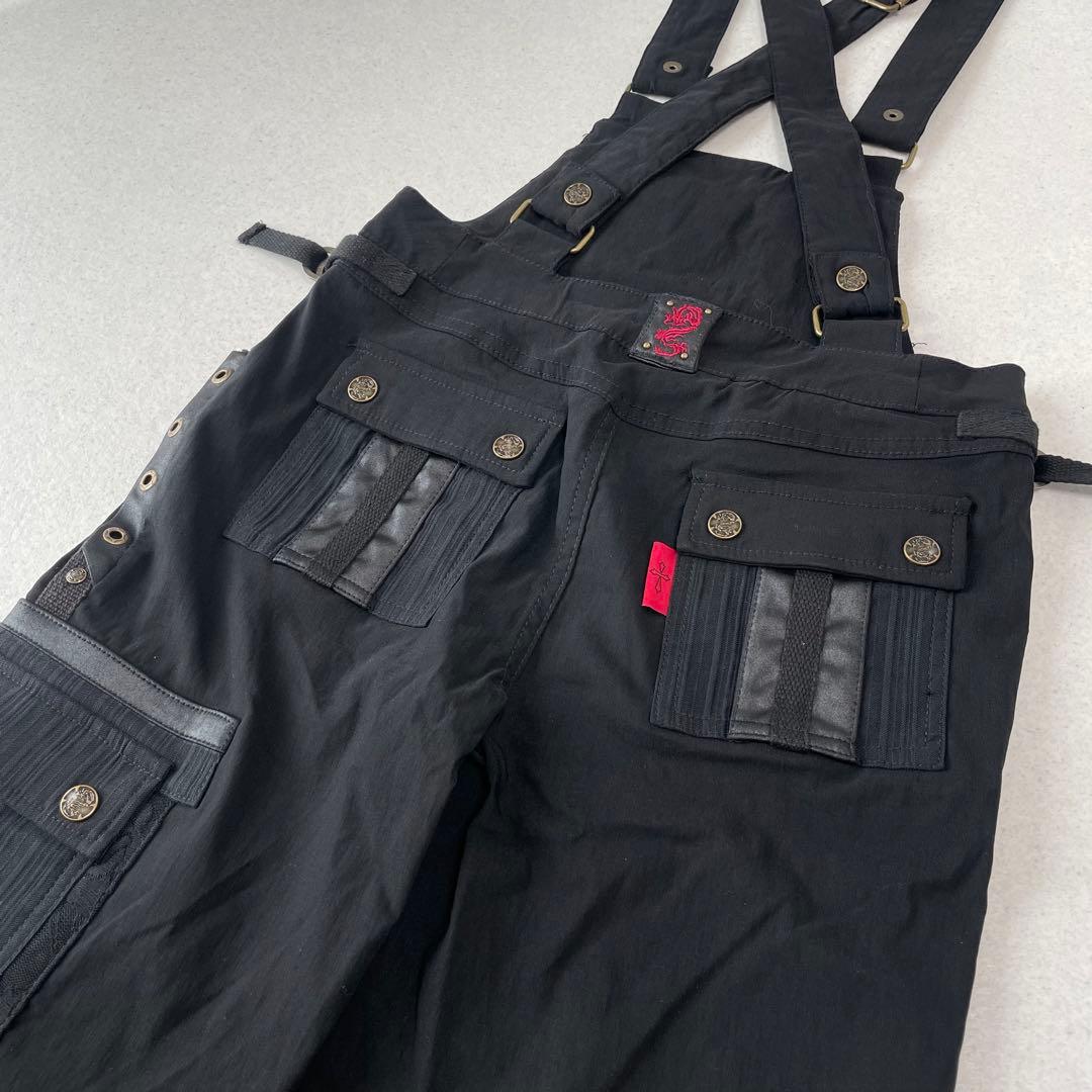 Y2K パンク オッズクローチェ ギミック サロペット オッズオン