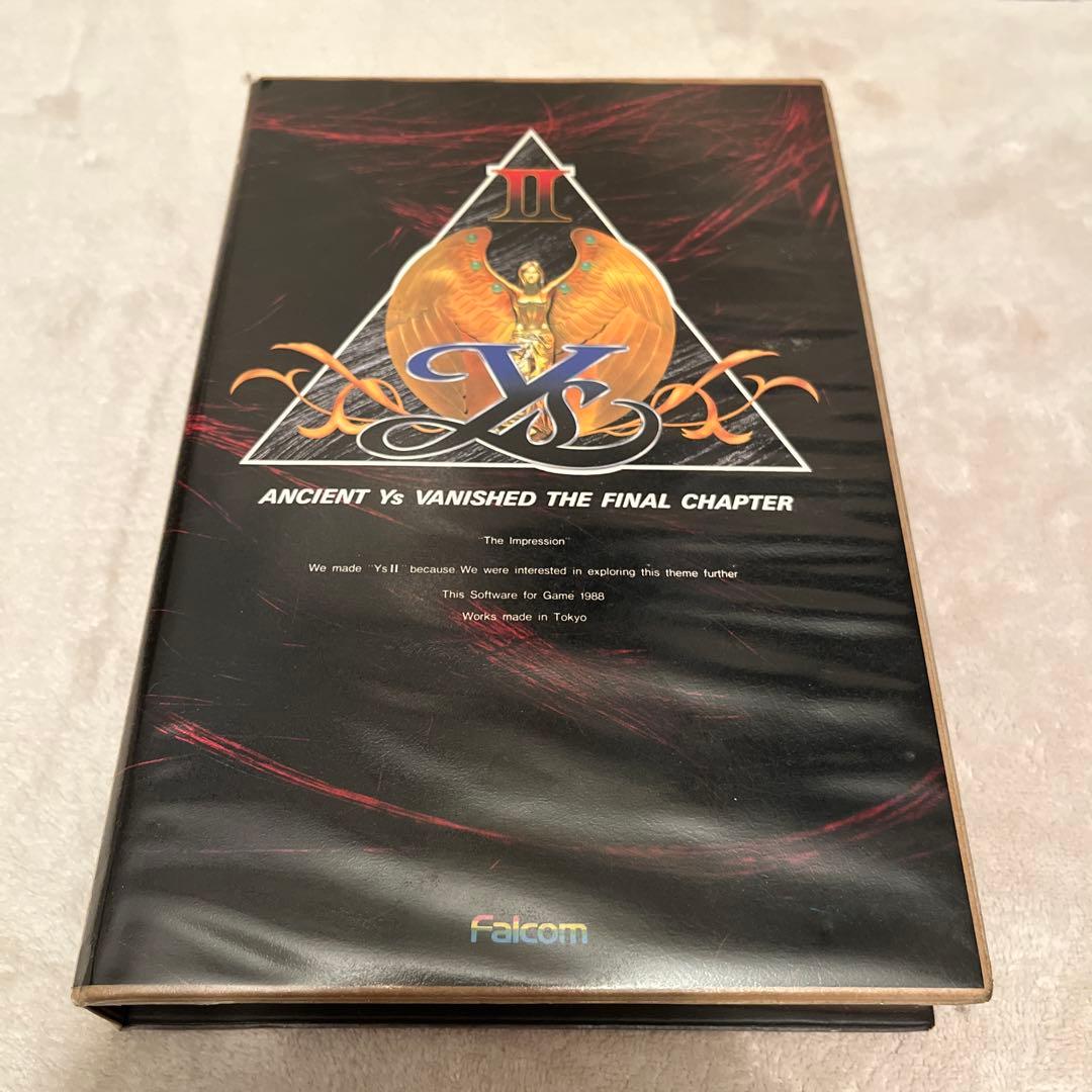 MSX2「イース2」日本ファルコム 3.5インチFD版