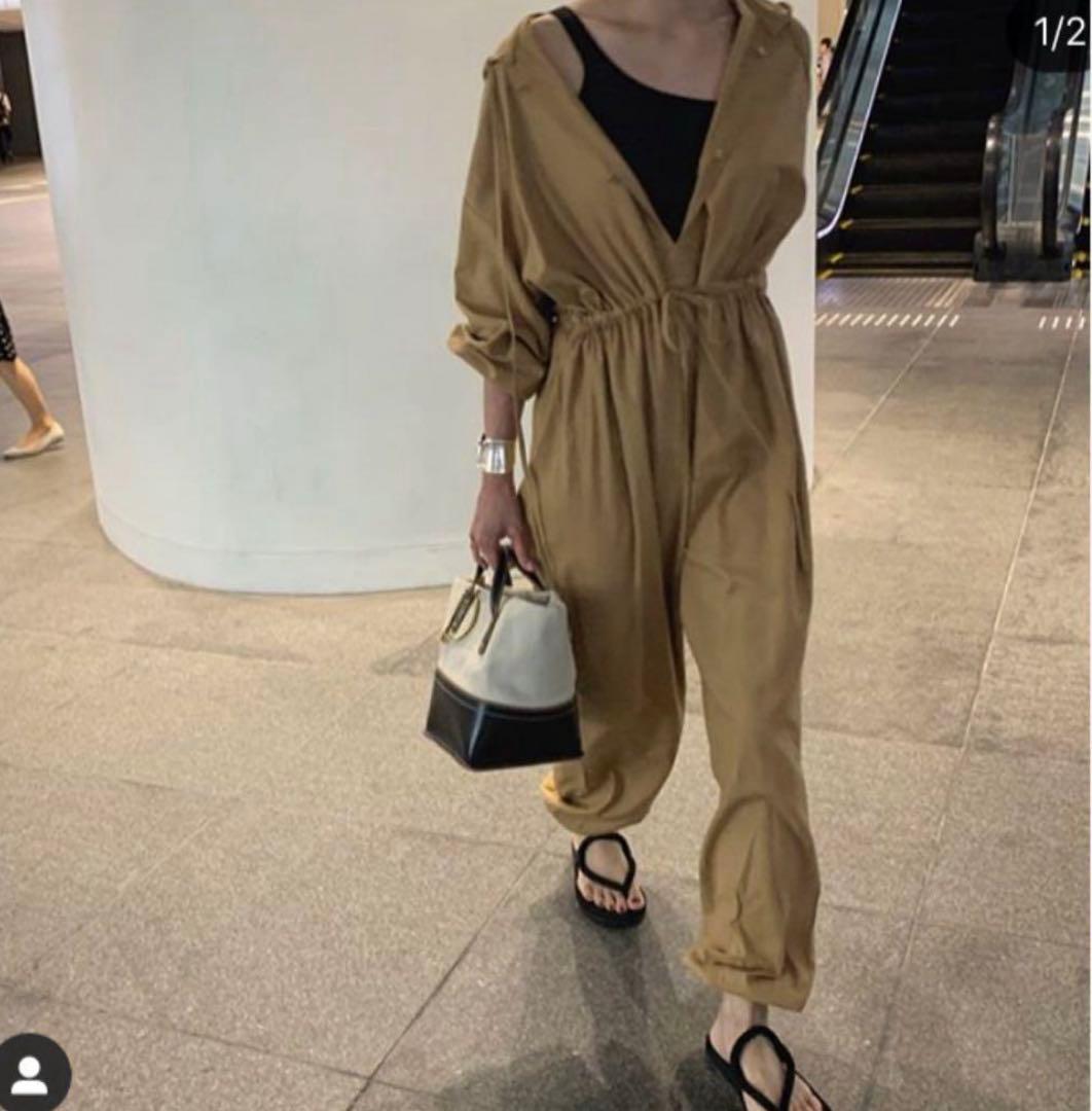 ベースレンジ　ジャンプスーツ