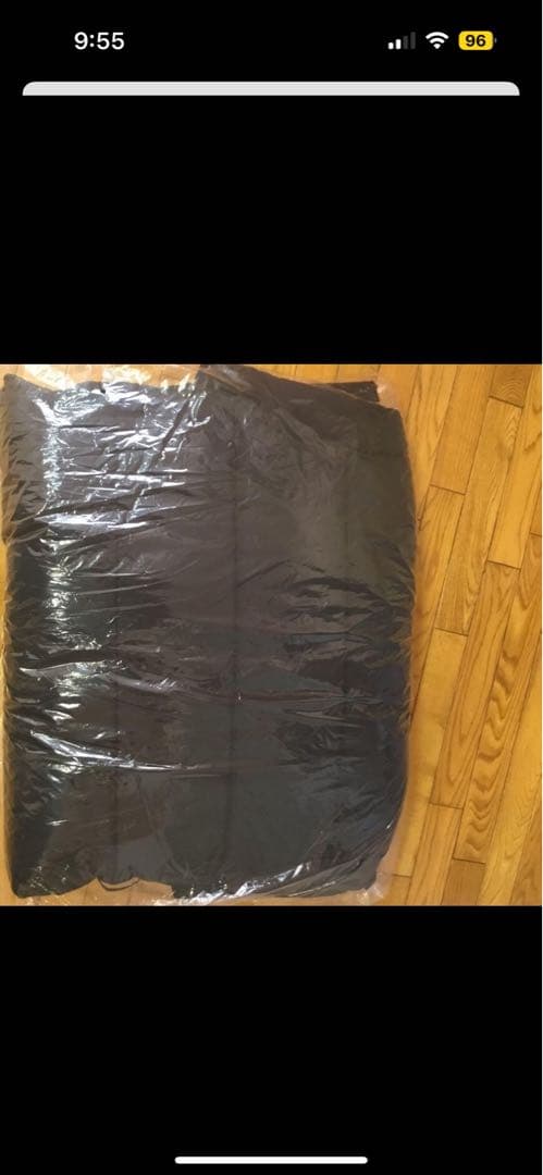 mite 成瀬愛里　ブラック ロングダウンジャケット