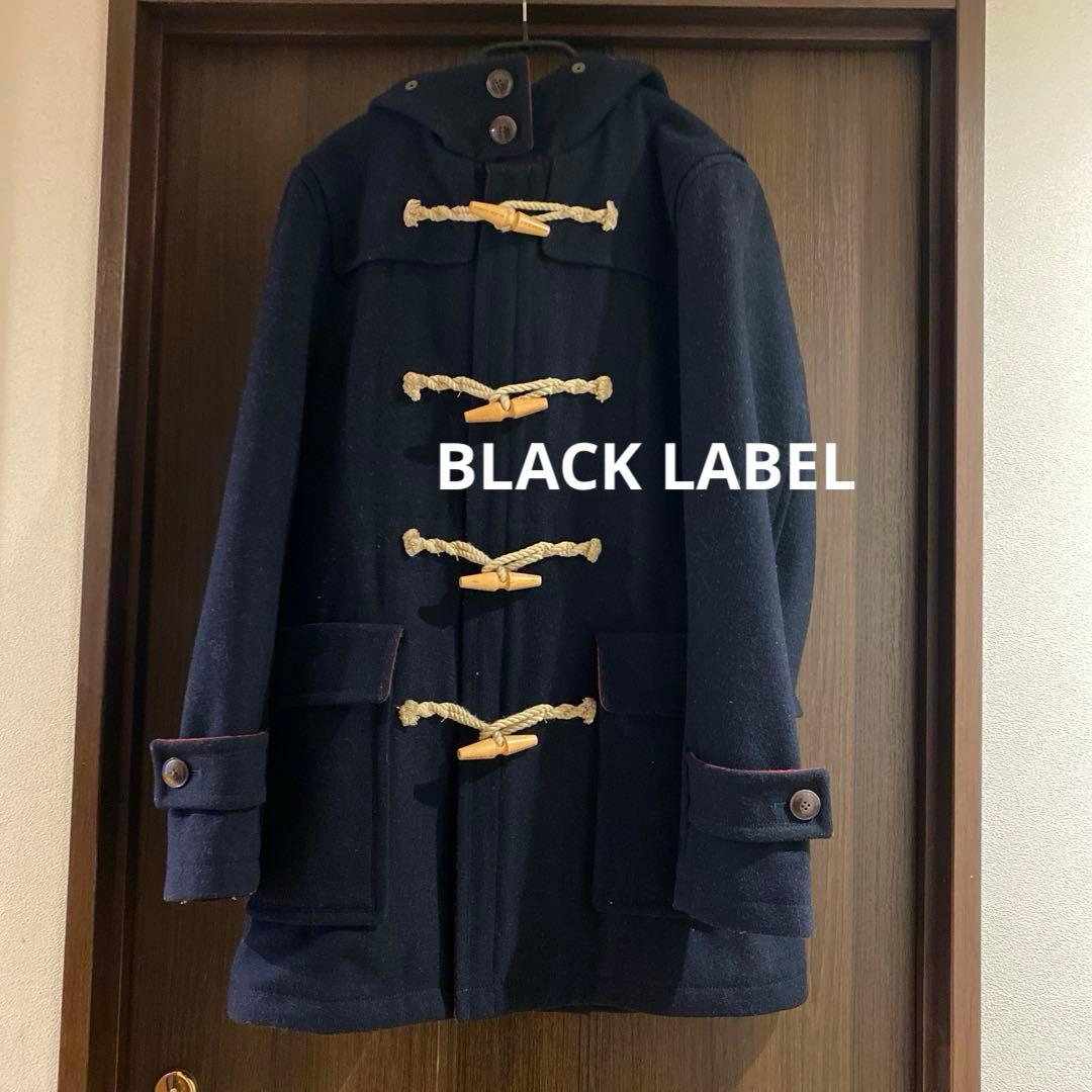 BURBERRY BLACK LABEL ダッフルコート L ネイビー