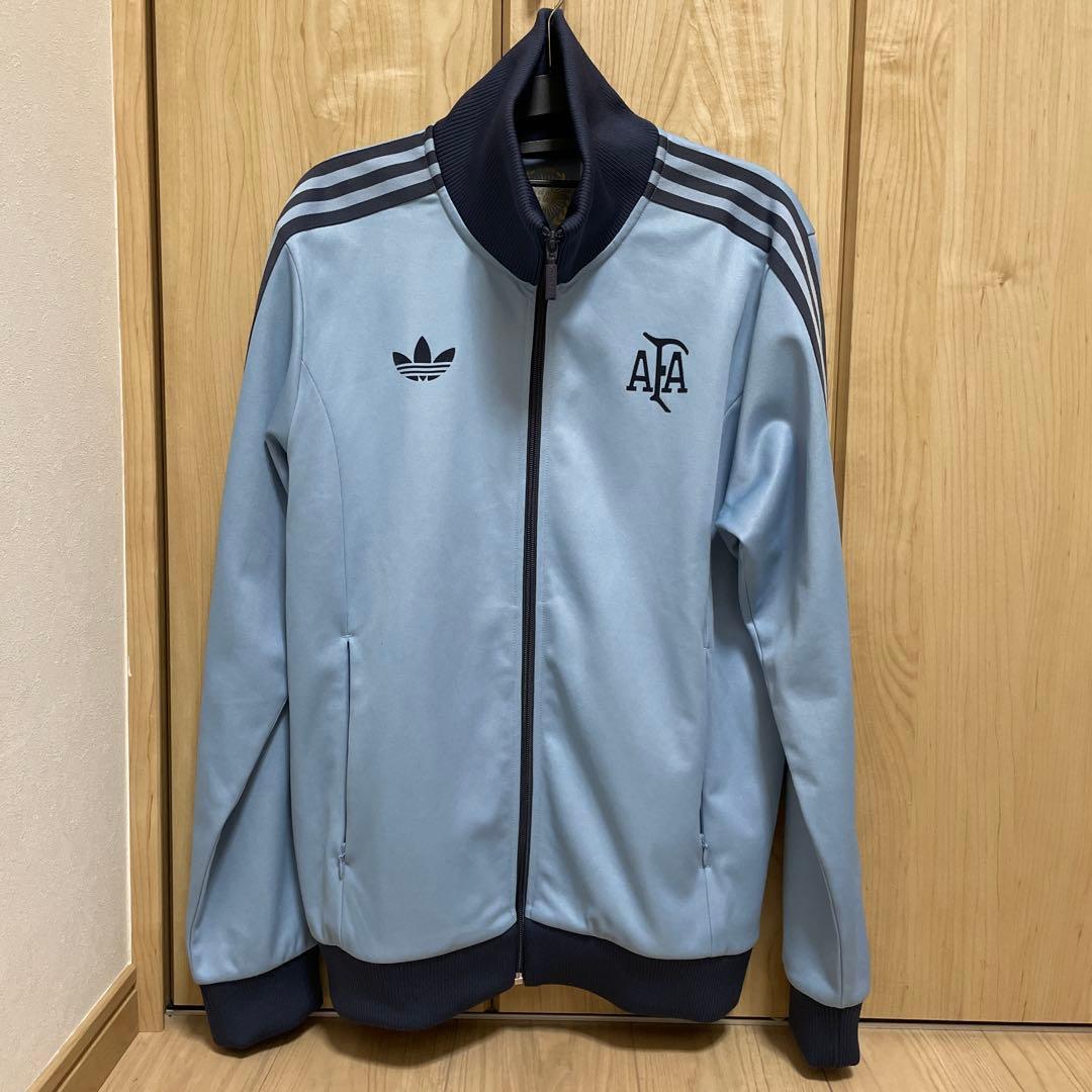 adidas AFAジャージ アルゼンチン代表　50周年記念　XL ライトブルー