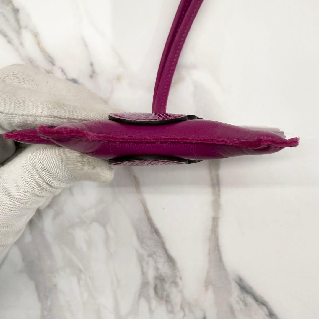 【年末セール】31日まで 美品エルメス ロデオペガサスタッチ PMパープルU刻