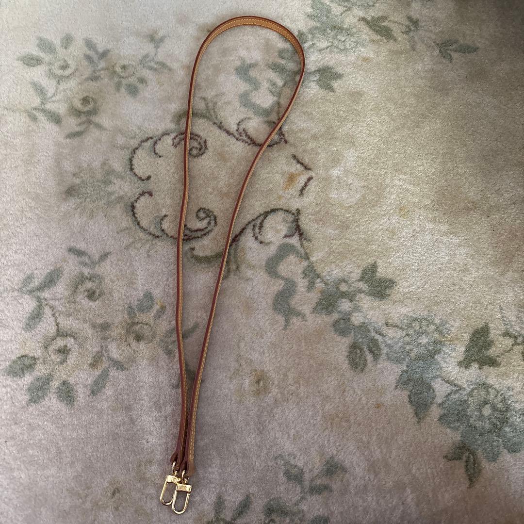 LOUIS VUITTON ヌメ革 レザー ショルダーストラップ