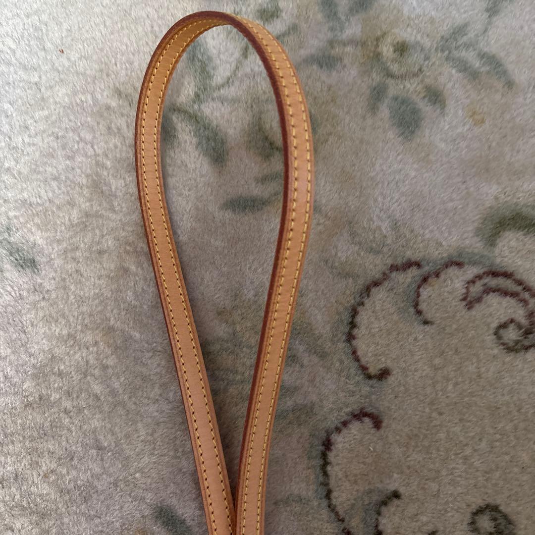 LOUIS VUITTON ヌメ革 レザー ショルダーストラップ