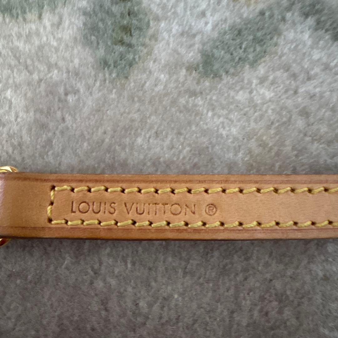 LOUIS VUITTON ヌメ革 レザー ショルダーストラップ