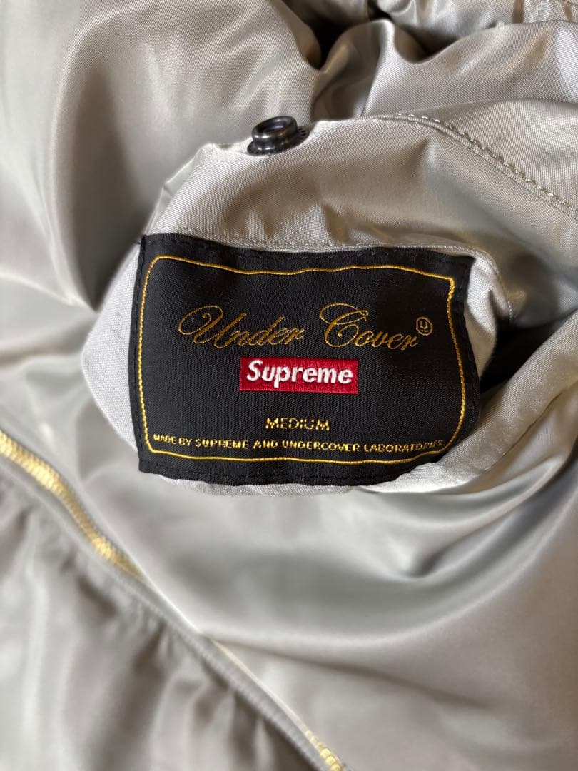 り*た様 Supreme×UNDERCOVER コラボMA-1 フライトジャケッ