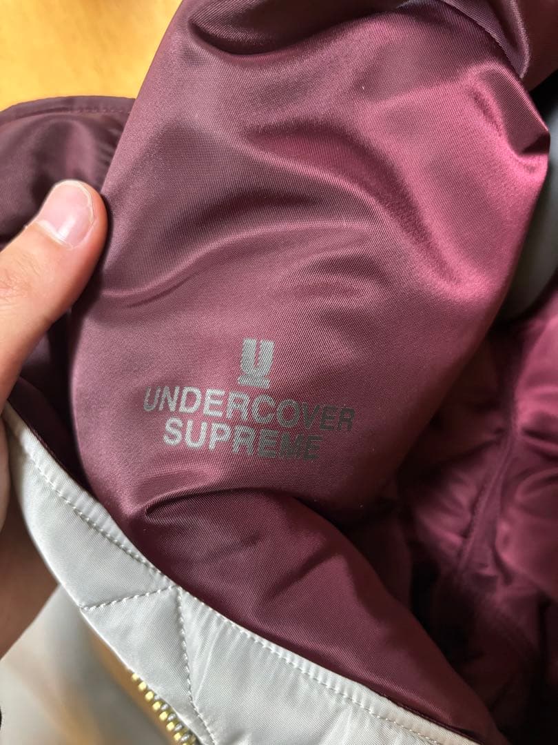 り*た様 Supreme×UNDERCOVER コラボMA-1 フライトジャケッ