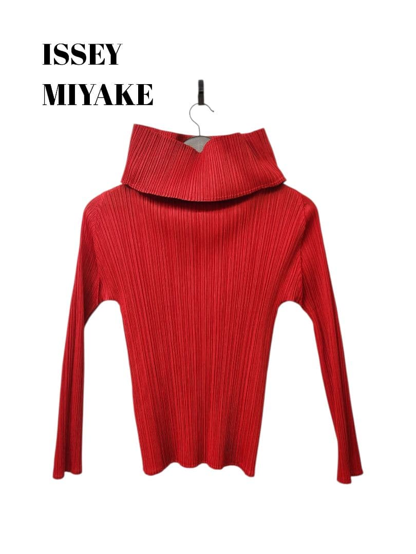 1010408　PLEATSPLEASE ハイネック長袖