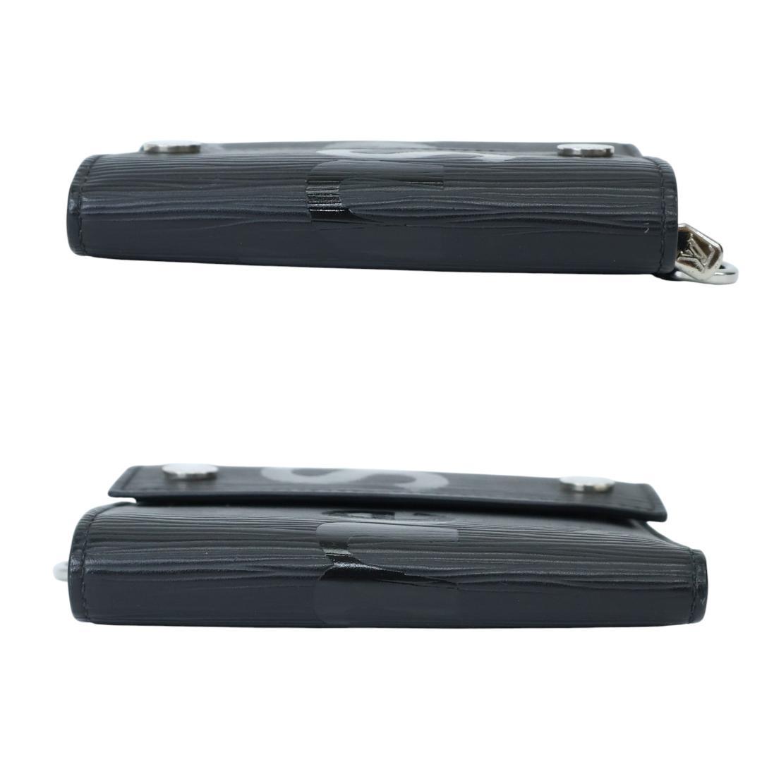 極美品 ルイヴィトン シュプリーム チェーンウォレット 三つ折り M67711