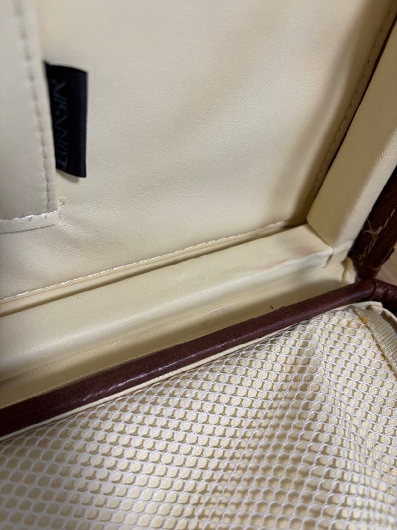 値下げ！1ユーラシアトランク　豚革レトロ　キャリーケース　スーツケース